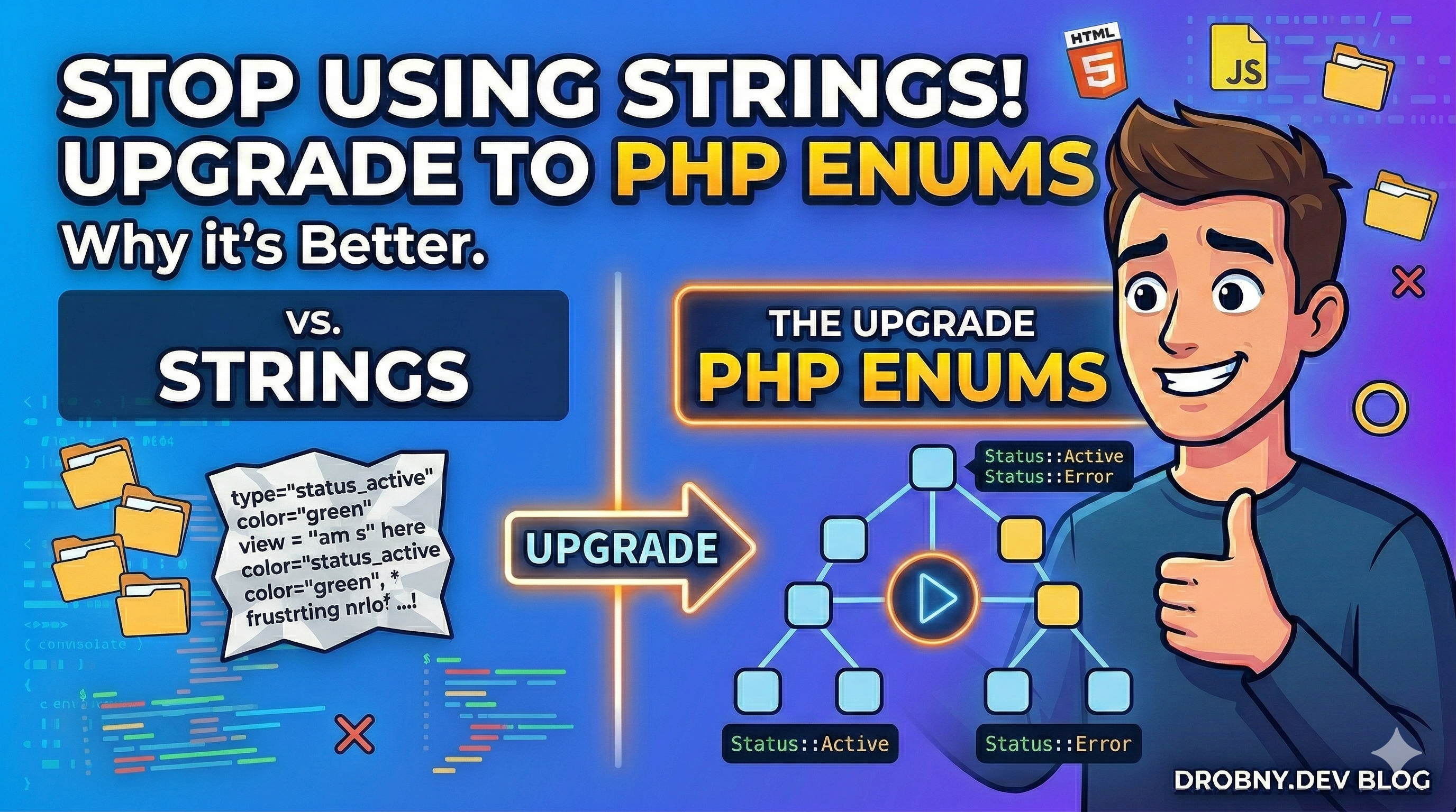 Why You Should Use PHP Enums Instead of Strings in PHP